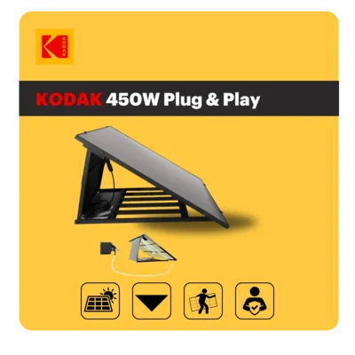 KODAK - Station Solaire -450W Plug & Play