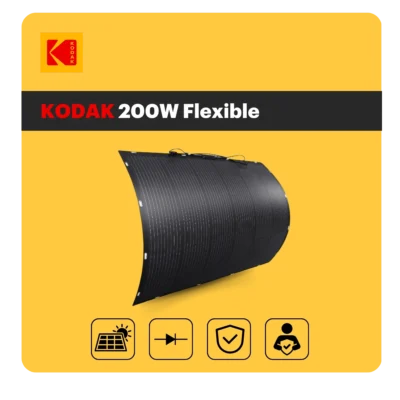 KODAK - Panneau Solaire Flexible -200W